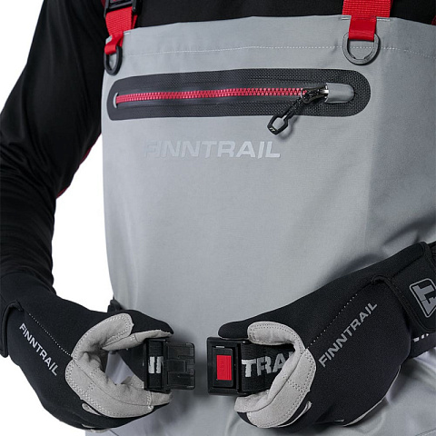 Ультралегкие вейдерсы Finntrail HIKER GREY