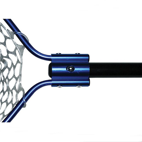 Подсачек EcoPro синий (A 060) силиконовая сетка 44*39см рукоятка 1.09м