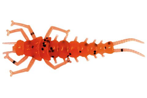 Силиконовая приманка LureMax STONE FLY 1,5"/4,5 см,008-Fire Carrot (10 шт)