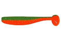 Виброхвост LureMax SLIM SHAD 4,5''/11,5см, LSSLS45-014 Tomato Green (5 шт.)