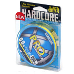 Плетеный шнур Duel PE Hardcore X4 PRO 150m Yellow #0.8 (0.15mm) 6.4Kg