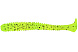 Виброхвост LureMax SENSOR 3''/7,5см, LSSR3-002 Lime pepper (10 шт.)