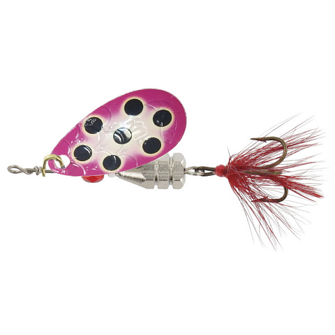 Вертушка Kuusamo Kuf-Lippa 7гр с оперением BL/Pink/W-S, UV