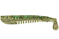 Виброхвост LureMax YOBBO 2,5" / 6см, LSY3-012 Pearl Shad (10 шт.)