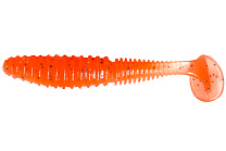 Виброхвост LureMax AYAME 4''/9,5см, LSA4-06-008 Fire Carrot (6 шт.)