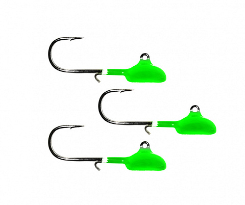 Мормышка форелевая Stinger Fl.Green 3 шт 2,5 гр