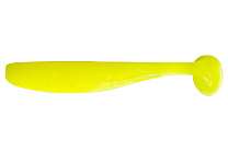 Виброхвост LureMax SLIM SHAD 3''/7,5см, LSSLS3-001 Chartreuse (10 шт.)