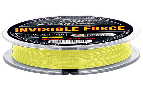 Леска Power Phantom Invisible Force FLUO 0,14mm, 2,6kg 100m