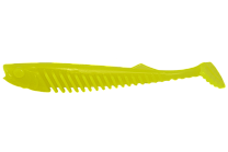 Виброхвост LureMax VISHNU 4''/9 см, 001 - Chartreuse (5шт)