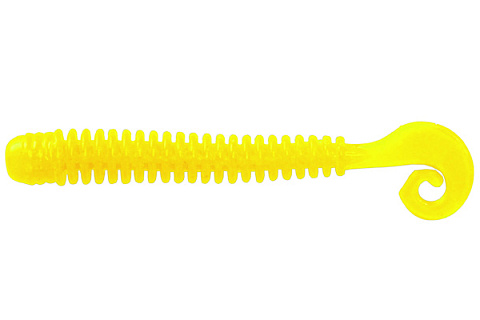 Червь LureMax CHEEKY WORM 3,5''/8,5см, LSCW35-001 Chartreuse (10 шт.)