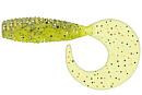 Твистер LureMax TEASER 1,5''/4см, LST15-011 Smokey Mustard (10 шт.)