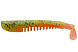 Виброхвост LureMax YOBBO 5''/13,5см, LSY5-014 Tomato Green (5 шт.)