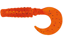 Твистер LureMax Ebisu 1,5''(1,8")/4см, LSE15-008 Fire Carrot (10 шт.)