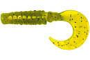 Твистер LureMax Ebisu 1,5''(1,8")/4см, LSE15-002 Lime Pepper (10 шт.)
