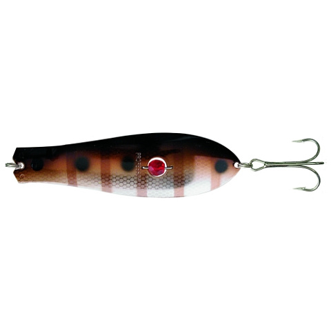 Блесна Kuusamo Professor 2 90/26 с камнем BR/BL-S