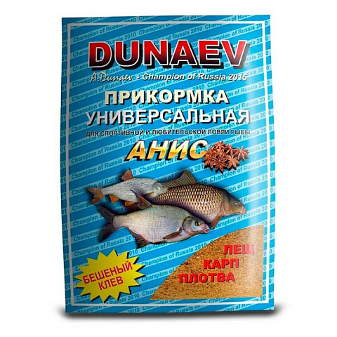 Прикормка "Dunaev классика" (смесь) 0,9кг Анис