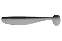 Виброхвост LureMax SLIM SHAD 4,5''/11,5см, LSSLS45-027 Black Shad (5 шт.)