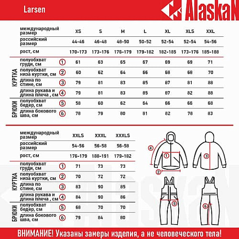Костюм зимний Alaskan Larsen