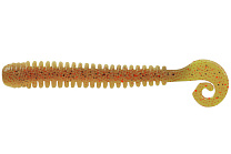 Червь LureMax CHEEKY WORM 3,5''/8,5см, LSCW35-007 Ebimiso Oil (10 шт.)