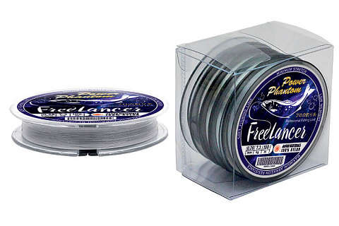Леска Power Phantom Freelancer CLEAR 0,14mm, 2,1kg 100m