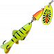 Вертушка Blue Fox Vibrax Chaser с рыбкой BFVCH3-FT