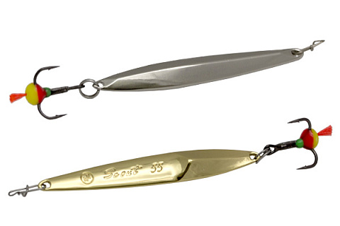 Блесна зимняя EcoPro Scout 65мм/7.5гр S/G