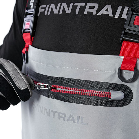 Ультралегкие вейдерсы Finntrail HIKER GREY