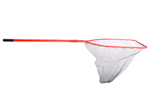 Подсачек ECOPRO 85*85, рукоятка 2,3 м, красный (EP-68060232)