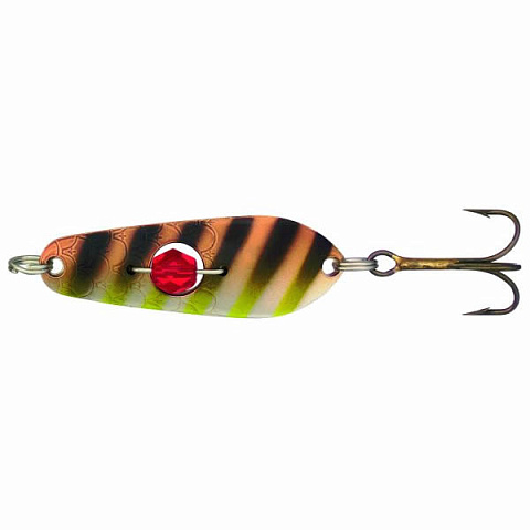 Блесна колеблющаяся Kuusamo Rasanen 40/6 с камнем BR/Fye-S