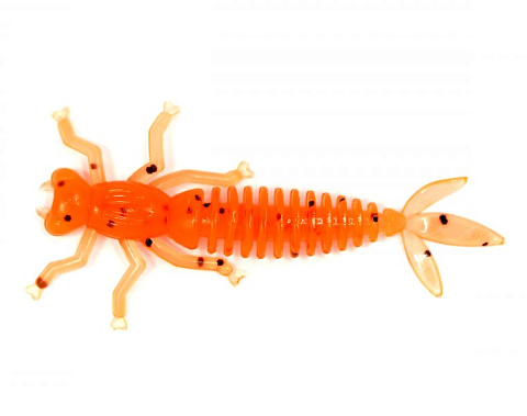 Силиконовая приманка LureMax KARAKATITSA 3''/7,5 см, 008 - Fire Carrot (6шт)