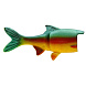 Запасное тело Westin Ricky the Roach 150mm Parrot Special