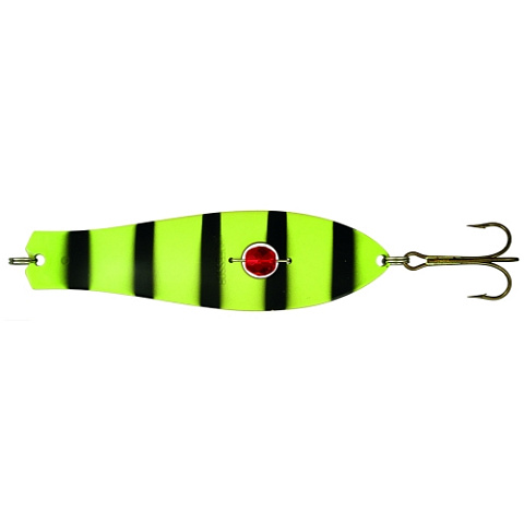 Блесна Kuusamo Professor 2 90/26 с камнем BL/FYe-C