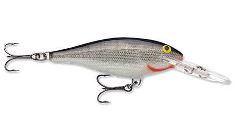 Воблер Rapala Shad Rap 8см/11гр SR08-S