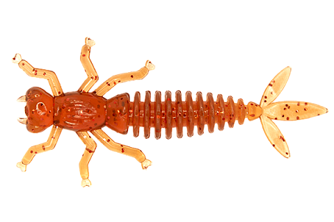 Силиконовая приманка LureMax KARAKATITSA 3''/7,5 см, 005 - Teriyaki Oil (6шт)