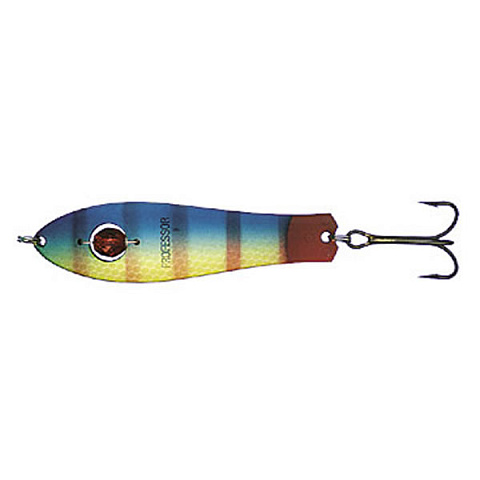 Блесна Kuusamo Professor 3, 75/12 (бусинка) BLU/GR-B