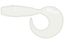 Твистер LureMax TEASER 1,5''/4см, LST15-009 White UV (10 шт.)