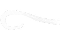 Твистер LureMax LOMBRIZA 4''/9,5см, LSL4-020 Glow White (10 шт.)