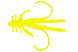 Рачек LureMax KRAKEN 2,5"/6см, LSK25-001  Chartreuse  (10 шт)