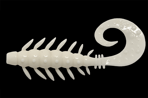 Силиконовая приманка LureMax ZUMA 2''/5,5 см, 009 - White UV (8шт)