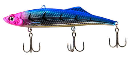 Виб ECOPRO Kuda 120мм 50г 047-Psychedelic Shad
