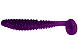 Виброхвост LureMax AYAME 4''/9,5см, LSA4-021 Deep Purple (10 шт.)