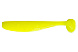 Виброхвост LureMax SLIM SHAD 4,5''/11,5см, LSSLS45-001 Chartreuse (5 шт.)