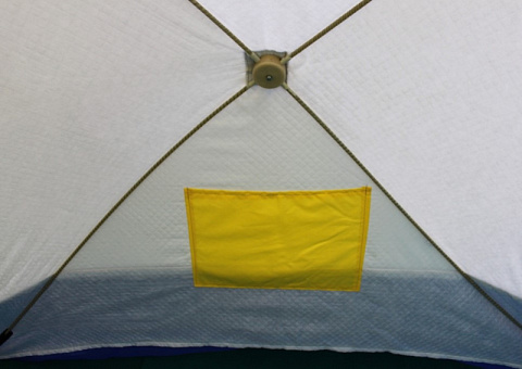 Зимняя палатка СТЭК КУБ-2 (Призма) трехслойная