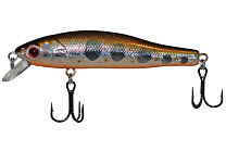 Воблер LureMax Jet Minnow 70SF-004-Rainbow Trout, 6гр, медленно всплывающий