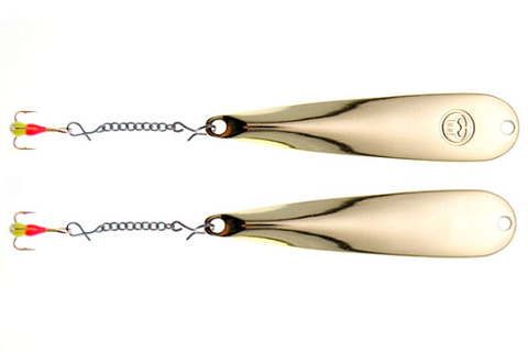 Зимняя блесна Nils Master Snub Head 75мм/20гр 013 B/B