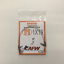 Поводки Просто AFW 19 нитей 8кг/25см (3шт)