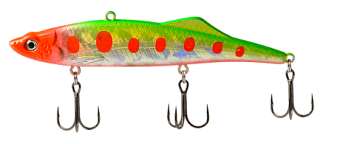 Виб ECOPRO Kuda 120мм 50г 023-Broken Lime