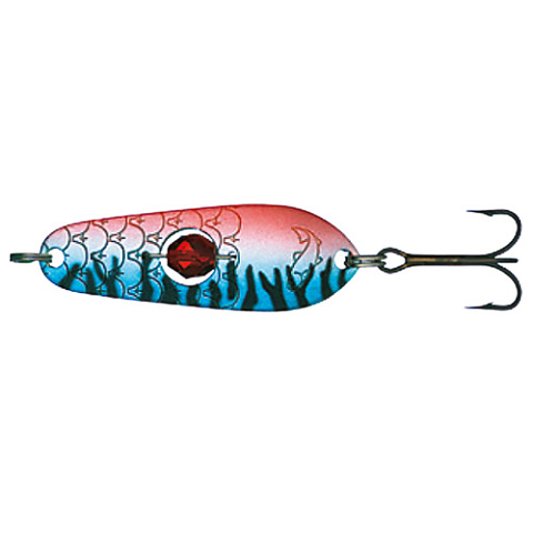 Блесна колеблющаяся Kuusamo Rasanen 50/11 с камнем FR/BLU-S