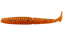 Виброхвост LureMax SPY 3,5''(3")/8см, LSSY35-008 Fire Carrot  (10 шт.)