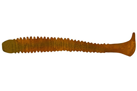 Виброхвост LureMax SENSOR 4''/10см, LSSR4-003 Motor Oil (10 шт.)